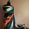 dryjdcfr-3 Pure Duppion Silk Saree