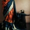 dryjdcfr-4 Pure Duppion Silk Saree