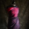 fxgj-4 Pure Purple Handloom Organza Silk Saree