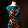 rn-image_picker_lib_temp_317289e8-0d6f-4028-a635-aa0a2cb96955-1 Pure Hand block Printed Blue and yellow Raw Silk saree