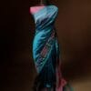 rn-image_picker_lib_temp_3349e4de-d452-4751-b292-f8e93e2db3fc Pure Blue and pink color Silk Cotton Saree