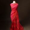rn-image_picker_lib_temp_3884f9cb-6d4c-46ca-bbb4-4138c43050a5 Pinkish Red Silk Cotton Saree