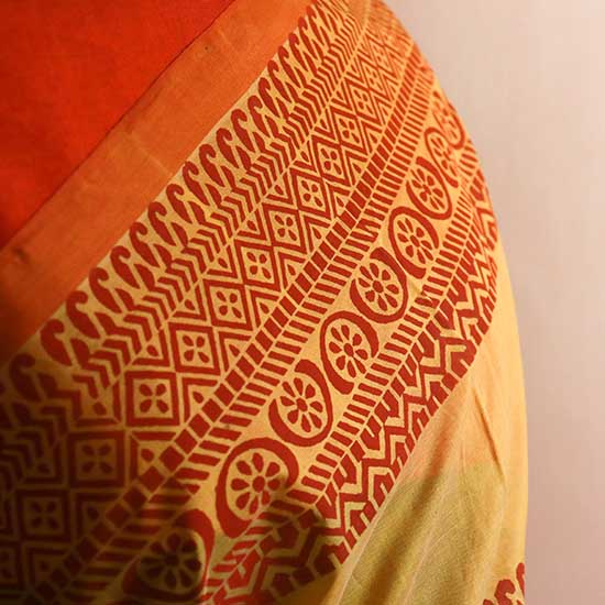 rn-image_picker_lib_temp_3aa00a0c-d4dd-49dc-95e2-c6fd3b85558d Pure Handloom Yellow Silk Cotton Saree