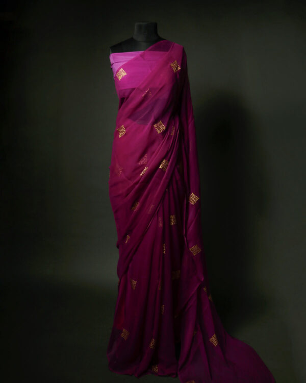 rn-image_picker_lib_temp_43603e08-3fb4-4d44-a688-f9660f93d8e8 Best Royal Purple Printed Chiffon Silk Saree Online in 2026