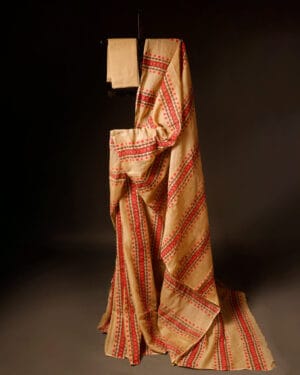 Beige Kota Cotton Sarees