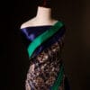 rn-image_picker_lib_temp_67f9e4a9-72c7-4f35-b2d0-5f8fb65ef24b Pure Hand block Beige and blue Raw Silk saree