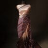 rn-image_picker_lib_temp_6b451e2d-002a-4136-864a-8c156c00d420-1 Pure Hand block Printed Stripe Beige Raw Silk saree