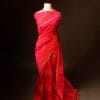 rn-image_picker_lib_temp_6ebc6406-178f-4124-ac7f-b0de55026919 Pinkish Red Silk Cotton Saree