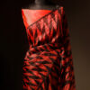 rn-image_picker_lib_temp_7e6e24f5-3cdd-4d2f-9cf2-b6c35e524aba Sunset Noir Orange and Black Pure Organza Silk Saree