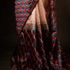 rn-image_picker_lib_temp_925e6191-a99a-406c-a86f-2517721c8a1e Pure Hand block Printed Stripe Beige Raw Silk saree