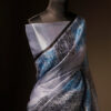 rn-image_picker_lib_temp_a9369da0-db73-4eb1-8820-7479505d0a5d Silver Mist Grey Pure Organza Silk Saree