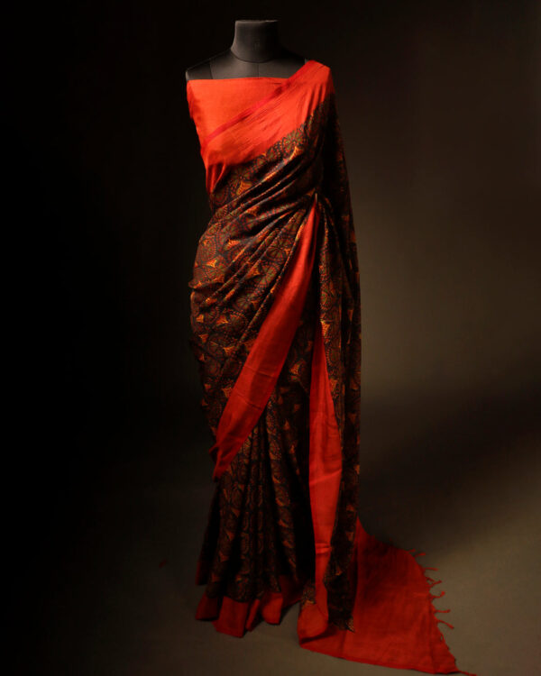 rn-image_picker_lib_temp_afeb59ae-0768-4338-b678-4d222a5abe21 Scarlet Whispers Red Soft and Light Handloom Silk Cotton Saree