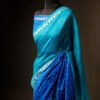 rn-image_picker_lib_temp_da8db4f5-a282-45e5-a191-8ebb785bd932 Twilight Sky Blue and Dark Blue Pure Dupion Silk Saree
