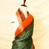 rn-image_picker_lib_temp_dc432e2e-6f49-4d67-98a4-8ca11fbbc536 Pure Handloom Pine Green Modal Silk Saree