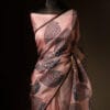 rn-image_picker_lib_temp_e8fa010f-5690-441c-a86c-a0fa7213051f Pastel Petal Light Pink Pure Organza Silk Saree