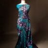 rn-image_picker_lib_temp_ee9f1a33-2a41-4f78-83e0-1f5a58d498ba Pure Hand block Printed Blue and Black Raw Silk saree