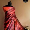 sdgzsgsh-2 Pure Handloom Peach Silk Cotton Saree