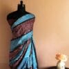 setrdhye-3-1 Hand Block Printed Pure Desi Tussar Silk Saree