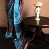 setrdhye-4 Hand Block Printed Pure Desi Tussar Silk Saree
