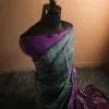 stderh-2-100x100_jpg Pure Hand block Printed Purple Line Tussar Saree