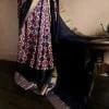tyhjty-4-100x100_jpg Pure Hand Block Printed Ravishing Pink Duppion Silk Saree