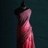 zsdfgh-2 Pink Hand Block Printed Mul Cotton Saree