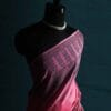 zsdfgh-4 Pink Hand Block Printed Mul Cotton Saree