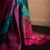 zsdg-5-100x100_jpg Blue and Magentha color Line Tussar Silk Saree